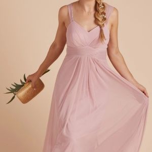 Unaltered Blush Pink Bridesmaid Dress (XL/12)